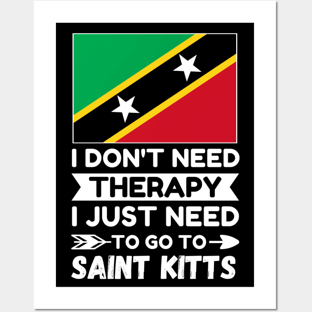 Saint Kitts Wall Art by footballomatic